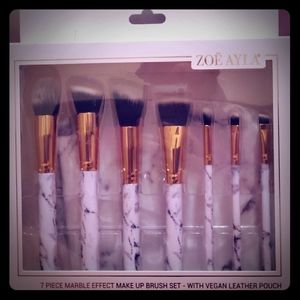 7 piece luxury cosmetic brush set